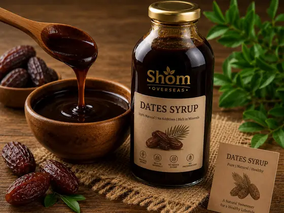 Dates Syrup – bulk supply from Shom Overseas LLP, India